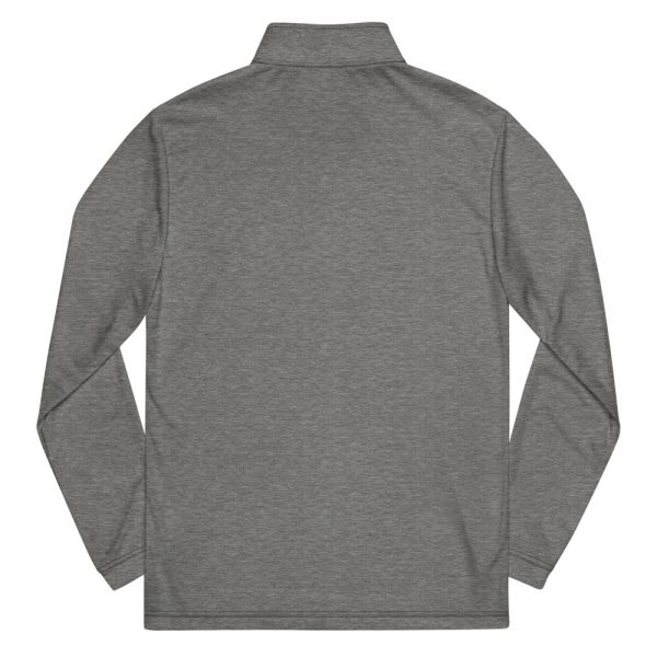 A grey pullover heather jacket